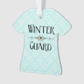 Decoratieve wintergarde ornament (voorkant)