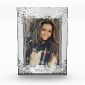 Decoratieve witte en zilverConfetti - DIY foto (Voorkant)