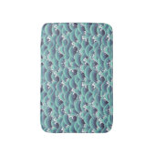 Decoratieve Zee Wave Background Badmat (Voorkant Verticaal)