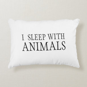 Décoratifs Je Dors Avec Des Animaux Coussins