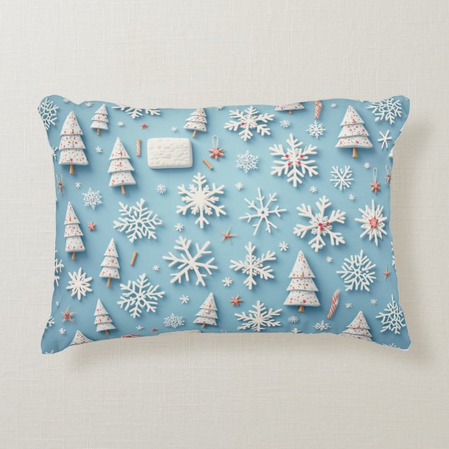 Décoratifs Noël et saison d'hiver coussins (Devant)