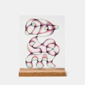 Décoration Abstraite "look verre" (Recto)