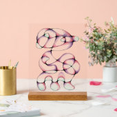 Décoration Abstraite "look verre" (Mariage)