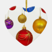 Décoration accrochante de Noël d'arbre de babiole (Devant)