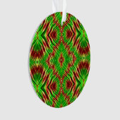 Décoration acrylique de Noël Fractée (devant)