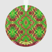 Décoration acrylique de Noël Fractée (dos)