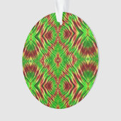 Décoration acrylique de Noël Fractée (devant)