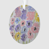 Décoration acrylique Fleur sauvage (devant)