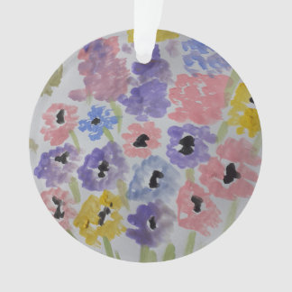 Décoration acrylique Fleur sauvage