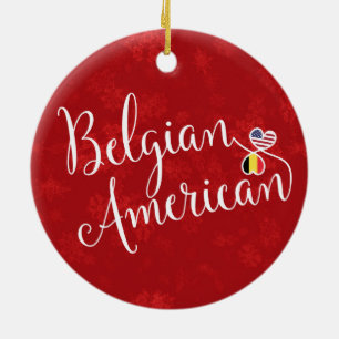 Décoration américaine belge de vacances de