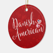 Décoration américaine danoise de vacances de (Gauche)