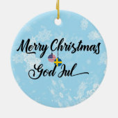 Décoration américaine suédoise de vacances, Dieu (Dos)