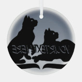 Décoration Amoureux des chats personnalisée (Verso)