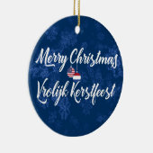 Décoration bilingue hollandaise-américaine (Droite)