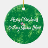 Décoration bilingue irlandaise américaine, gaéliqu (Dos)