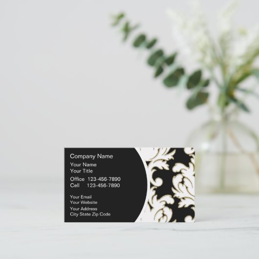 Décoration Carte de visite (Debout devant)