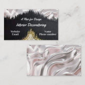 Décoration Carte de visite (Devant / Derrière)