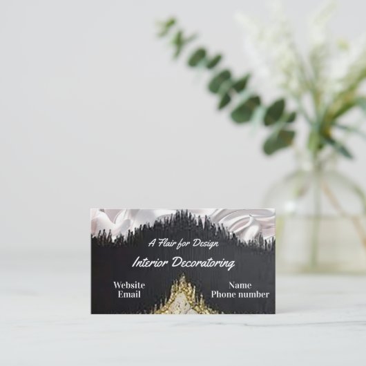 Décoration Carte de visite (Debout devant)