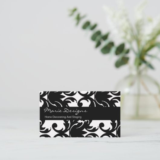 Décoration Carte de visite (Debout devant)