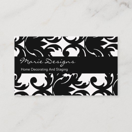 Décoration Carte de visite (Devant)