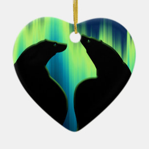 Décoration d'amour d'ours personnalisée par