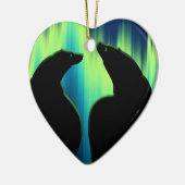 Décoration d'amour d'ours personnalisée par (Gauche)