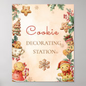 Décoration de biscuits de Noël au pain d'épice (Devant)