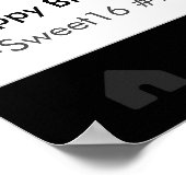 Décoration de cadre de photomaton pour fête d'anni (Coin)