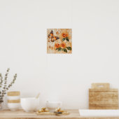 Décoration de chambre avec des œuvres d'art botani (Cuisine)