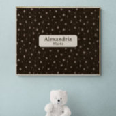 Décoration de chambre de bébé Country Brown avec n