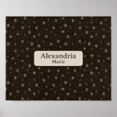 Décoration de chambre de bébé Country Brown avec n (Devant)