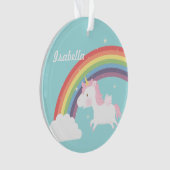 Décoration de chambre de filles licorne arc-en-cie (devant)