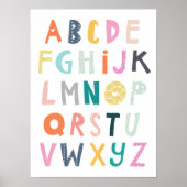 Décoration de chambre d'enfants avec alphabet colo (Devant)