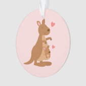 Décoration de chambre pour enfants avec bébé kango (devant)