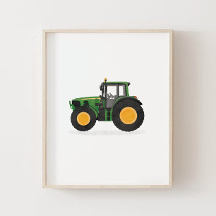 Décoration de chambre pour enfants avec tracteur v