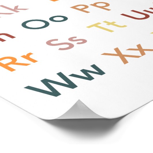 Décoration de classe Alphabet ABC (Coin)