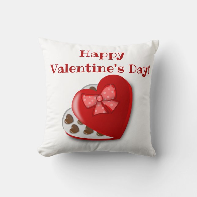 Decoration de coussin de bonbons de la Saint-Valen (Recto)