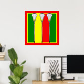 Décoration de crosse féminine (Bureau à domicile)