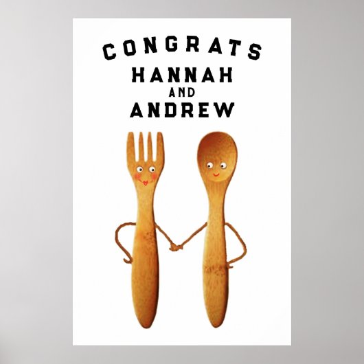 Décoration de félicitations de mariage personnalis (Devant)