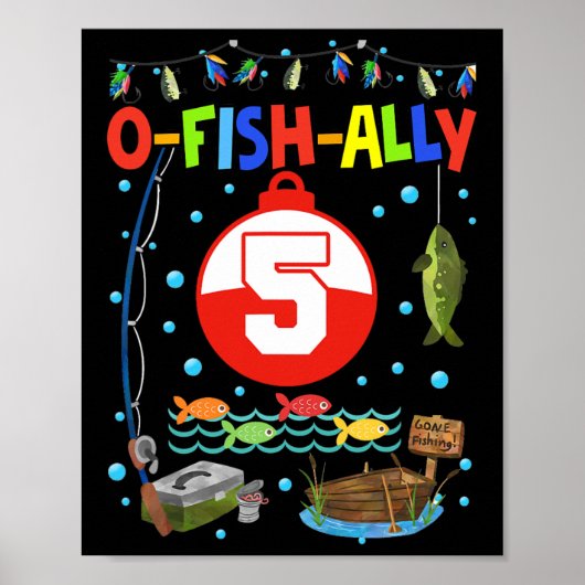Décoration de fête d'anniversaire pour garçon de 5 (Devant)