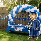 Décoration de fête de fin d'études imprimable Ours