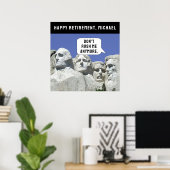 Décoration de fête de retraite amusante (Bureau à domicile)