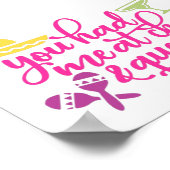 Décoration de fête mexicaine Funny Chips et Queso (Coin)