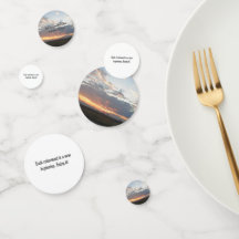 décoration de la fête de retraite confetti