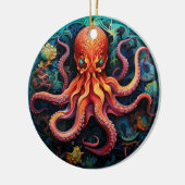 Décoration de l'arbre en céramique octopus (Gauche)