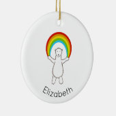 Décoration de l'ours polaire et de l'arc en ciel (Droite)