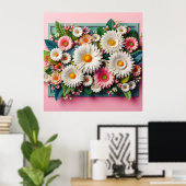Décoration de Maison Botanique Composition Florale (Bureau à domicile)