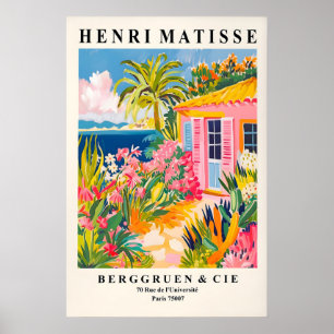 Décoration de maison de plage, Affiche moderne du
