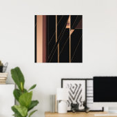 Décoration de maison élégante moderne de luxe (Bureau à domicile)