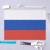 décoration de mode Russie, papier de soie drapeau (Artisanat)